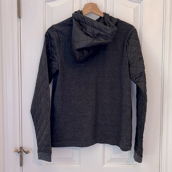 Roxy | Mystic Fall Fleece Lined Lightweight Jacket | Medium, Hood, Snaps, Zipper - Picture 7 of 12